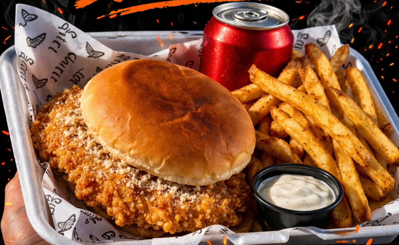 Chicken Sandwich Meal.