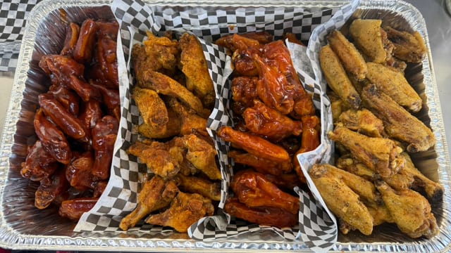 96 Pieces Wings (Up to 8 Flavors).